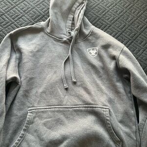 Ariat Charcoal Hoodie with Emblem